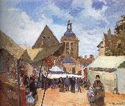 Camille Pissarro September s Pang map oise oil painting reproduction